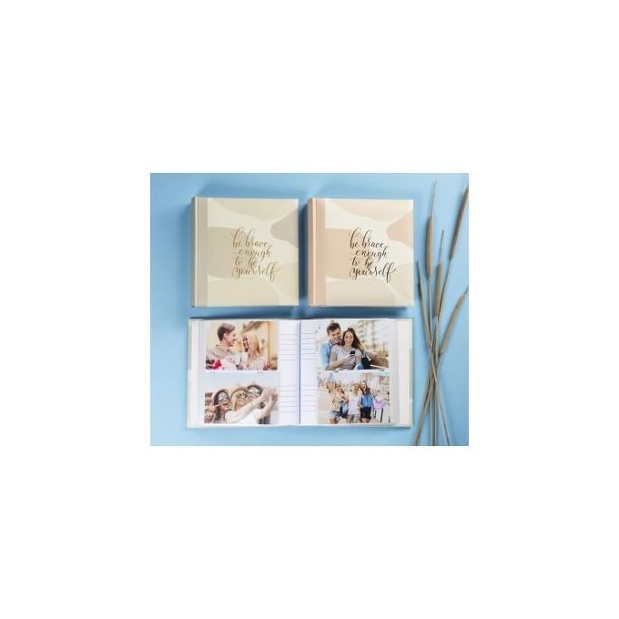 Hama Brave Album Fotografico Beige 10x15cm 200 Foto Slip In-Notes