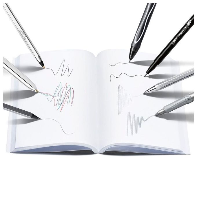 Bic Silver Set Blocco Appunti e Penne