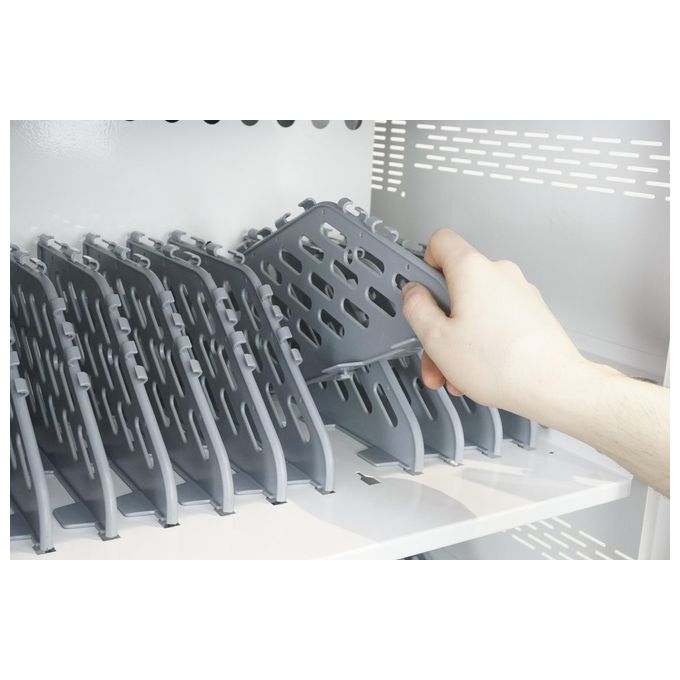 Helgi HOMNGO36WB Omnichart GO36 Carrello Ricarica 36 Notebook Tablet fino a 15,6'' colore Grigio
