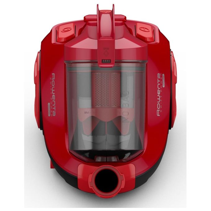 Rowenta RO2913EA Swift Power Cyclonic Aspirapolvere a Traino Senza Sacco Ciclonico 1,2 L 900 W 77 dB colore Rosso