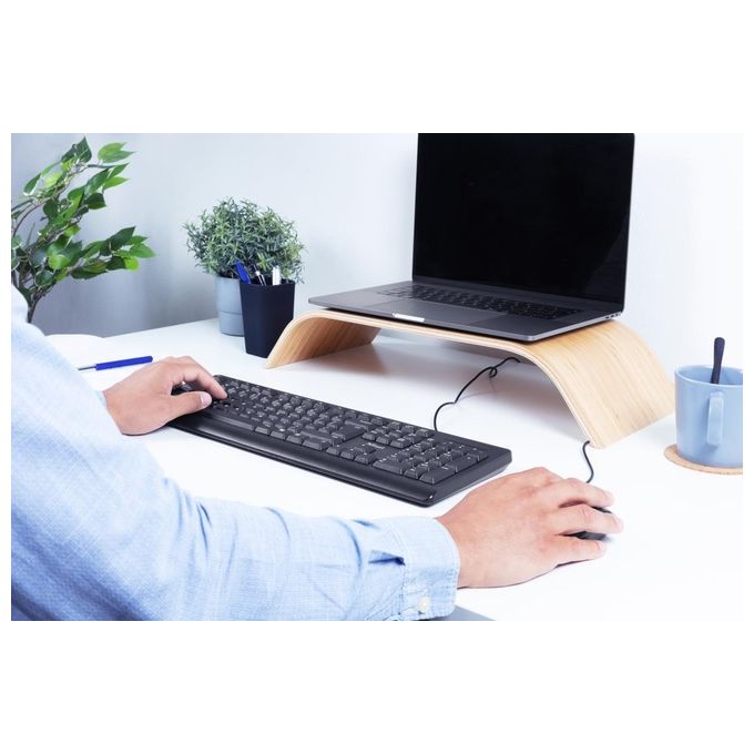 Trust Primo Keyboard Tastiera Integrale con Tasti Silenziosi e Design Resistente al Versamento di Liquidi