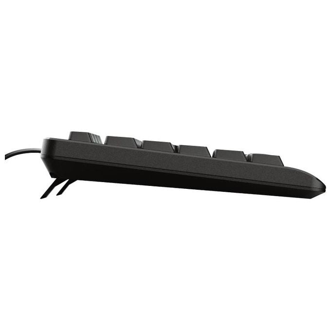 Trust Primo Keyboard Tastiera Integrale con Tasti Silenziosi e Design Resistente al Versamento di Liquidi