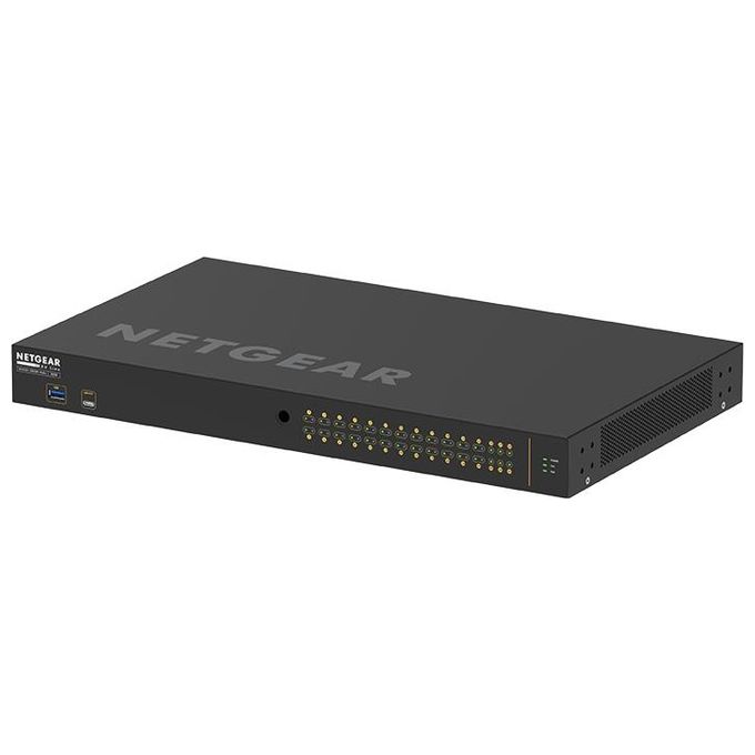 NETGEAR GSM4230P-100EUS AV Line Switch Gestito 24 Porte PoE+ 300W 2 Porte 1G 4 SFP colore Nero