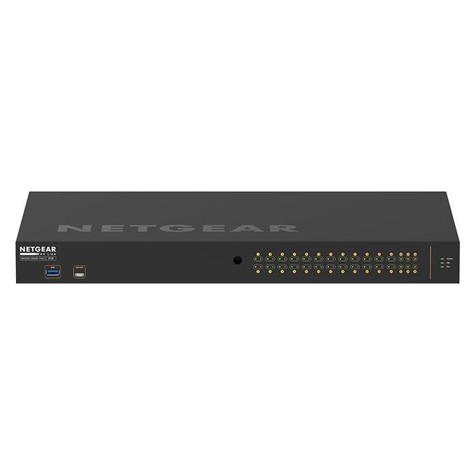 NETGEAR GSM4230P-100EUS AV Line Switch Gestito 24 Porte PoE+ 300W 2 Porte 1G 4 SFP colore Nero