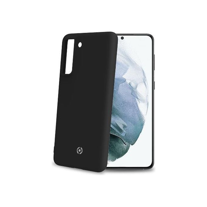 Celly Cromo Cover per Samsung Galaxy S21+ Nero