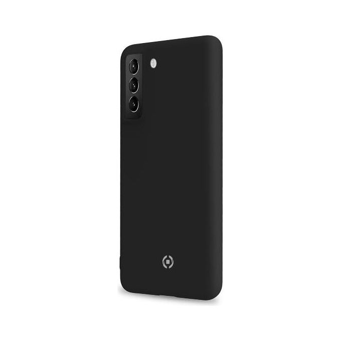 Celly Cromo Cover per Samsung Galaxy S21+ Nero