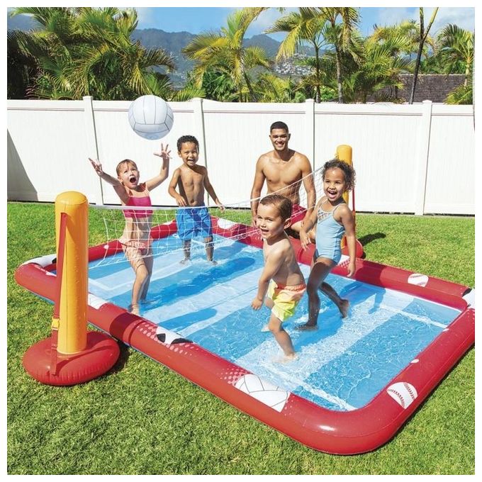 Intex 57147NP Play Center Multi Sport Piscina Gonfiabile per Bambini 325x267x102 cm 470 L 3+ anni