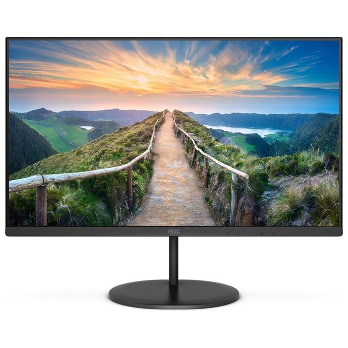 AOC Q24V4EA Monitor 23.8'' 2560x1440 WQHD IPS 75Hz 4ms HDMI DisplayPort Altoparlanti Integrati colore Nero