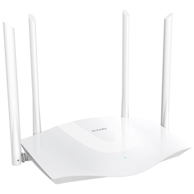Tenda TX3 Router Wireless Gigabit Dual Band Wi-Fi 6 AX1800 Velocita' fino a 1775 Mbps 4 Antenne Esterne colore Bianco
