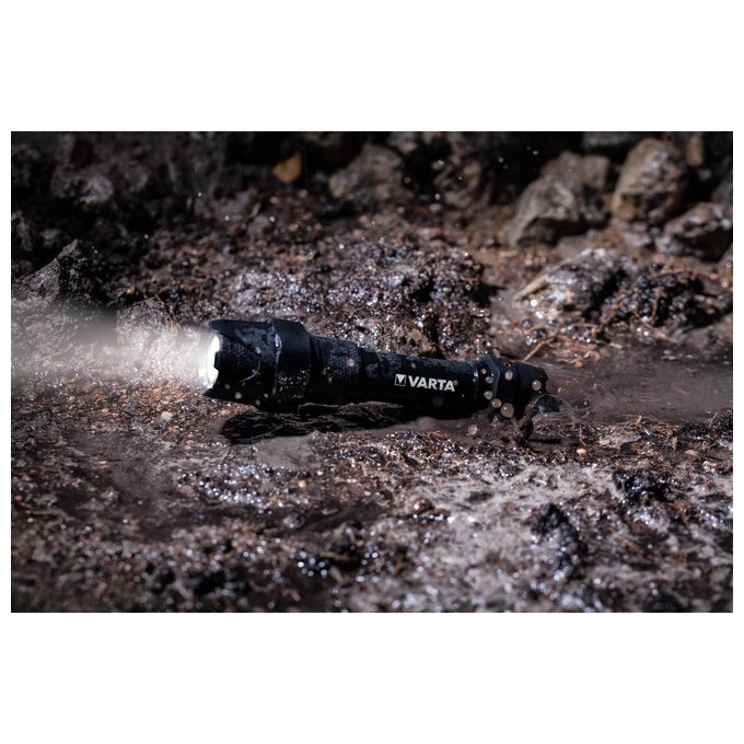 Varta Indestructible F20 Pro Torcia a Mano Nero Led