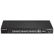 Edimax GS-5424PLC V2 Switch di rete gestito 28 porte Gigabit Ethernet PoE+ 4 porte Combo SFP 1U colore Nero