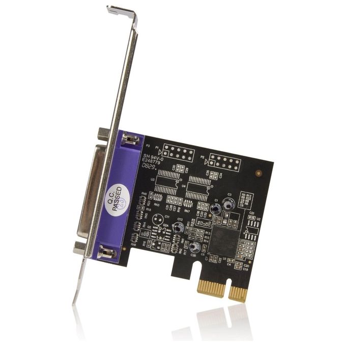 StarTech.com PEX1P2 Scheda Controller Parallela PCIe x1 1 Porta DB25 2,5 Mbit-s Windows Linux colore Nero