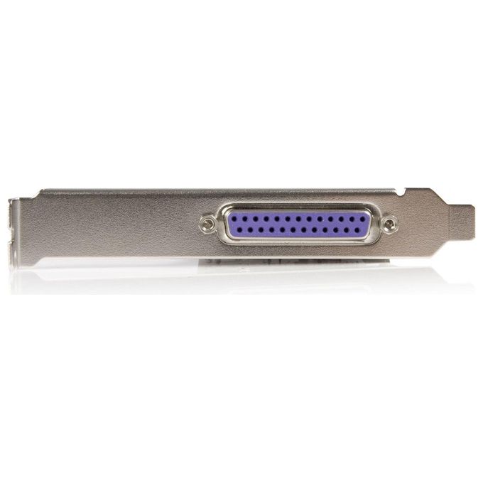 StarTech.com PEX1P2 Scheda Controller Parallela PCIe x1 1 Porta DB25 2,5 Mbit-s Windows Linux colore Nero