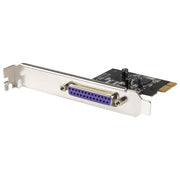 StarTech.com PEX1P2 Scheda Controller Parallela PCIe x1 1 Porta DB25 2,5 Mbit-s Windows Linux colore Nero