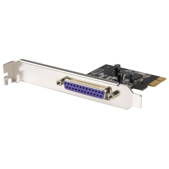 StarTech.com PEX1P2 Scheda Controller Parallela PCIe x1 1 Porta DB25 2,5 Mbit-s Windows Linux colore Nero