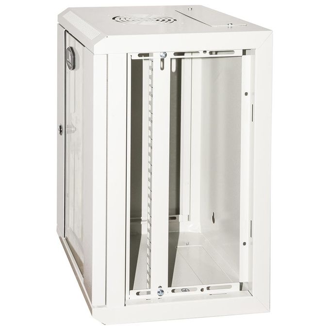 Link armadio rack 10 9 unita in acciaio colore grigio con fianchi apribili