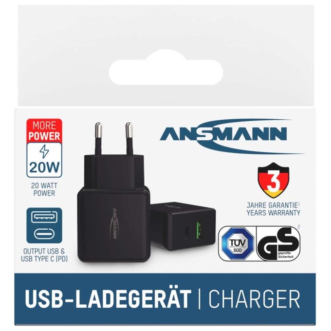 Ansmann Home Caricabatterie HC218PD