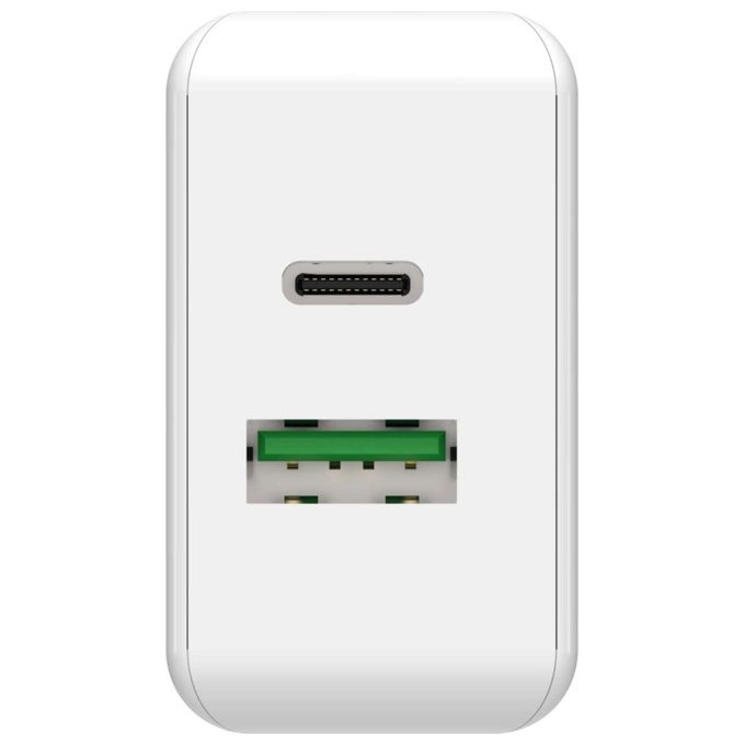 Ansmann Home Caricatore Usb 18W con Power Delivery e Quick Charge 3.0 Bianco