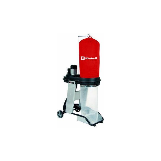 Einhell 4304156 TE-VE 550-2 A Aspiratrucioli 550W 1150 m³-h Sacco 65 L Tubo 2.5 m colore Rosso Nero