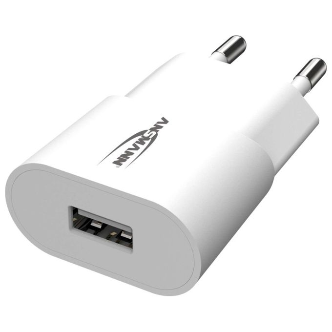 Ansmann Home Caricabatterie HC105w 1xUSB 1000mA Bianco