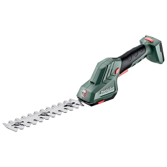 Metabo POWERMAXX SGS 12 Q Forbice Rifilaerba e Siepi a Batteria 12V Li-Ion lama siepi 20cm senza batteria colore Nero Verde Rosso