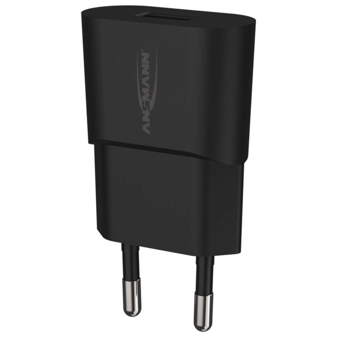 Ansmann Home Caricabatterie HC105 1xUSB 1000mA Nero