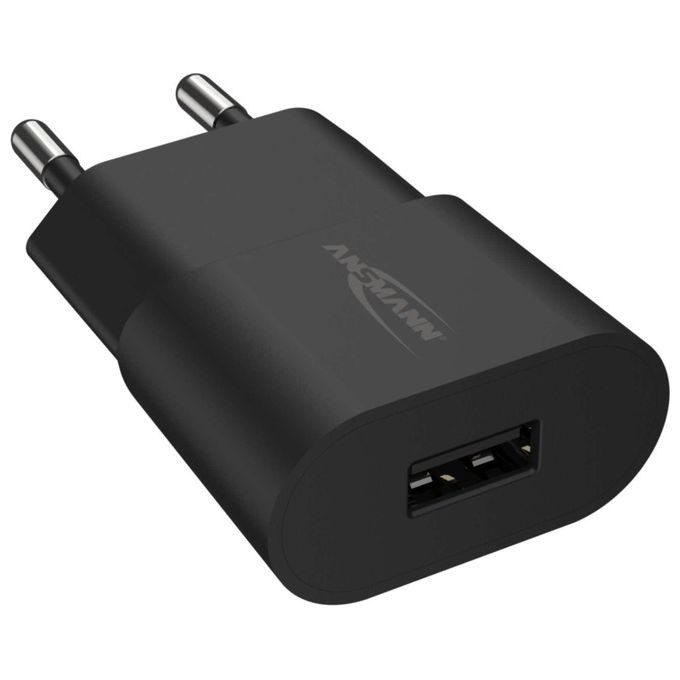 Ansmann Home Caricabatterie HC105 1xUSB 1000mA Nero