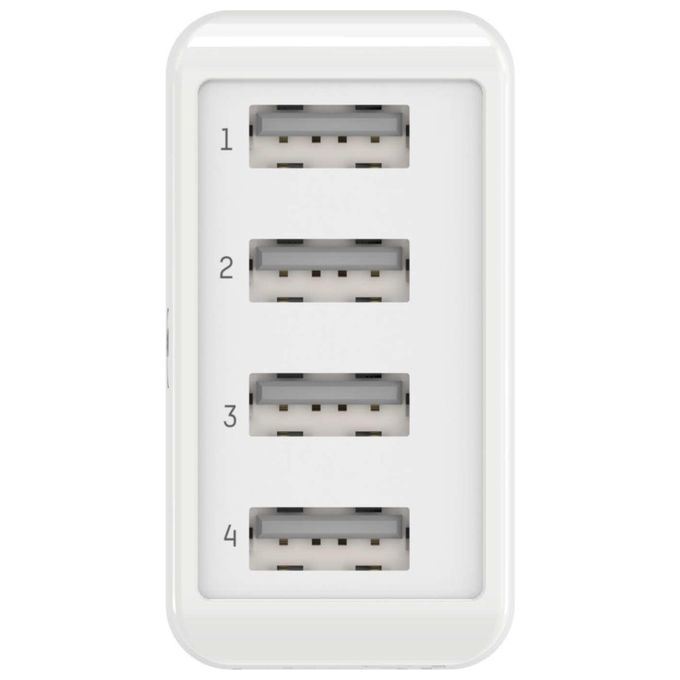 Ansmann Home HC430 Caricatore USB a 4 Porte da 30W 3000mA Bianco
