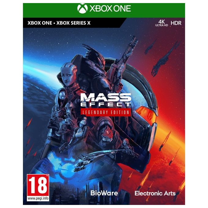 Electronic Arts 1083235 Mass Effect Legendary Edition Gioco Xbox One Xbox Series X Azione Avventura Trilogia Rimasterizzata 4K PEGI 18