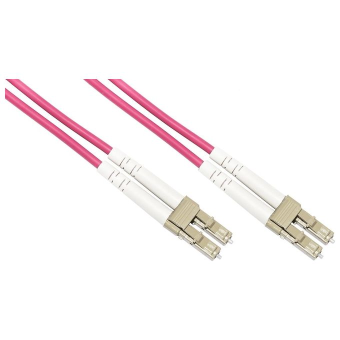 Link cavo fibra ottica lc a lc multimode duplex om4 50-125 mt.7