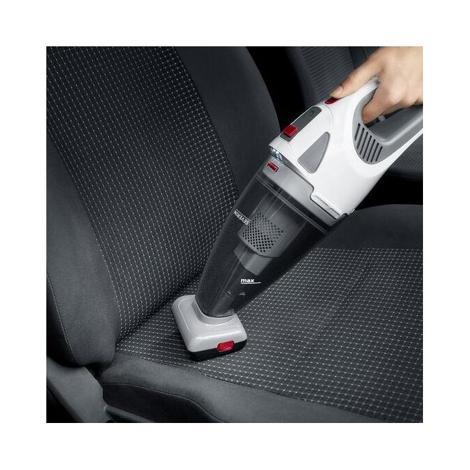 Severin HV 7146 Aspirapolvere Portatile Senza Filo 4 in 1 Secco e Bagnato 0,65 L 120 W 5500 Pa 30 min autonomia colore Grigio Rosso Bianco