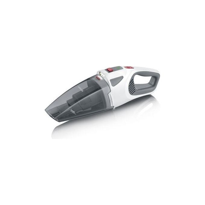 Severin HV 7146 Aspirapolvere Portatile Senza Filo 4 in 1 Secco e Bagnato 0,65 L 120 W 5500 Pa 30 min autonomia colore Grigio Rosso Bianco
