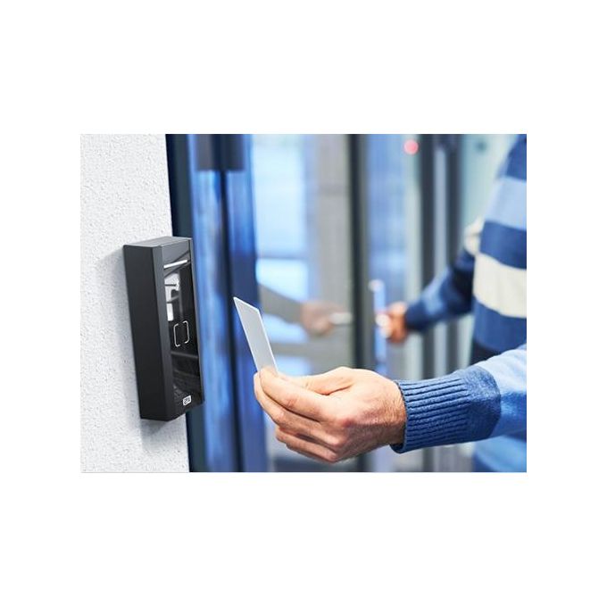 2N 916114 Access Unit M Lettore Controllo Accessi RFID 125 kHz 13,56 MHz NFC PoE IP55 IK07 colore Nero