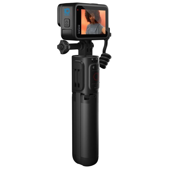 GoPro APHGM-001-EU Volta Impugnatura con Batteria 4900 mAh Treppiede Telecomando Wireless compatibile HERO9 HERO10 HERO11 HERO12 colore Nero