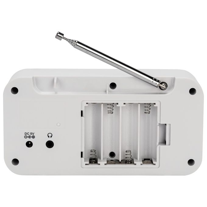 Denver DAB-42 Radio Digitale DAB  e FM Bianco