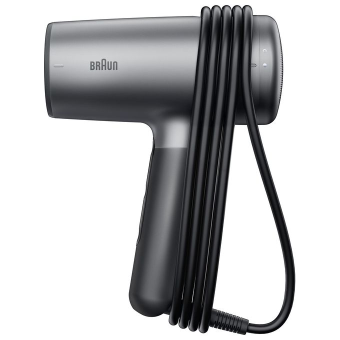 Braun HD4.3 Asciugacapelli 2200W Ionico 3 velocita' 3 temperature Diffusore Volumizzatore Lisciatore colore Nero