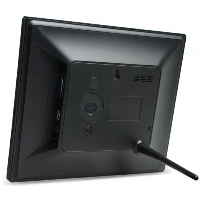 Braun 21258 DigiFrame 1083 Cornice Digitale 24,6 cm (9,7'') Risoluzione 1024 x 768 Pixel Supporto USB e Schede di Memoria fino a 32 GB colore Nero Opaco