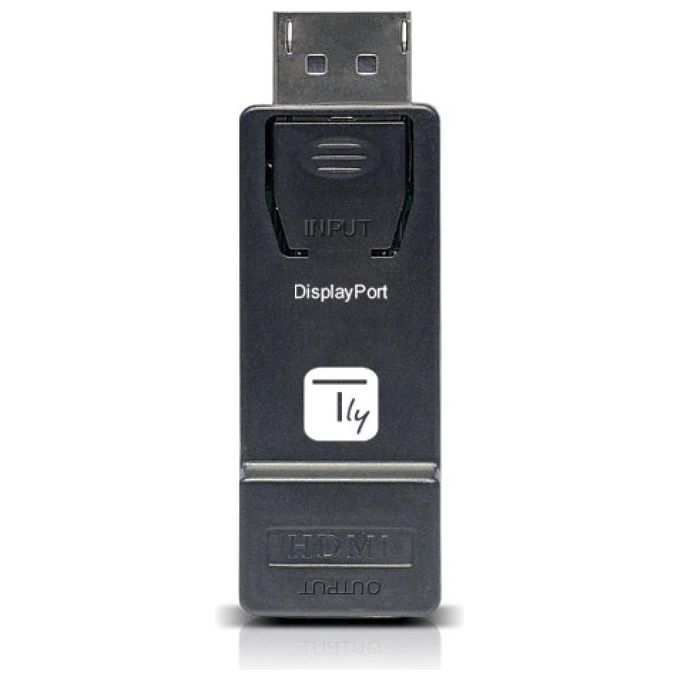 Techly Adattatore Convertitore da DisplayPort DP 1.2 a HDMI 4K 30Hz Nero