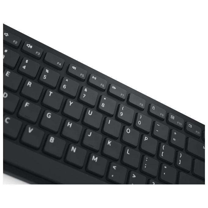 Dell KM5221W Pro Kit Tastiera e Mouse Wireless QWERTY Italiano 2.4 GHz 12 tasti programmabili colore Nero