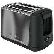 Moulinex LT3408K Subito 4 Tostapane 2 fette 850W 7 livelli doratura scongelamento riscaldamento colore Inox