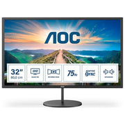 AOC Q32V4 Monitor PC 31.5'' IPS QHD 2560x1440 75Hz 4ms Adaptive Sync Altoparlanti colore Nero