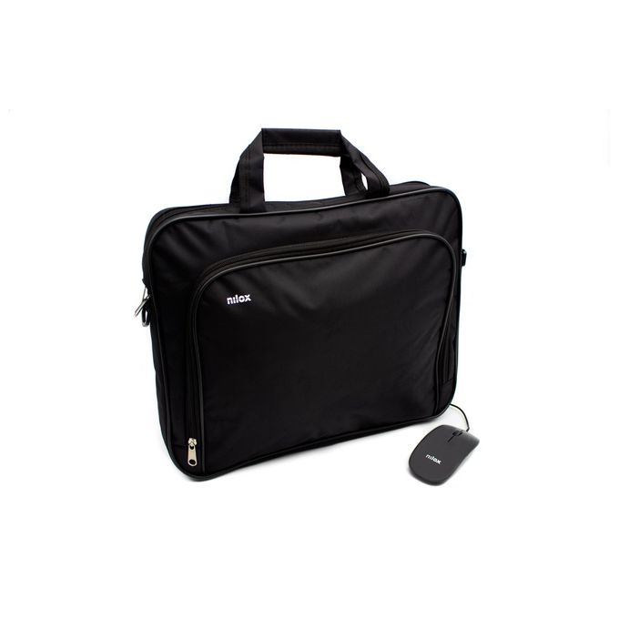 Nilox NXMOS4156BK Notebag 15.6'' Essential con Mouse