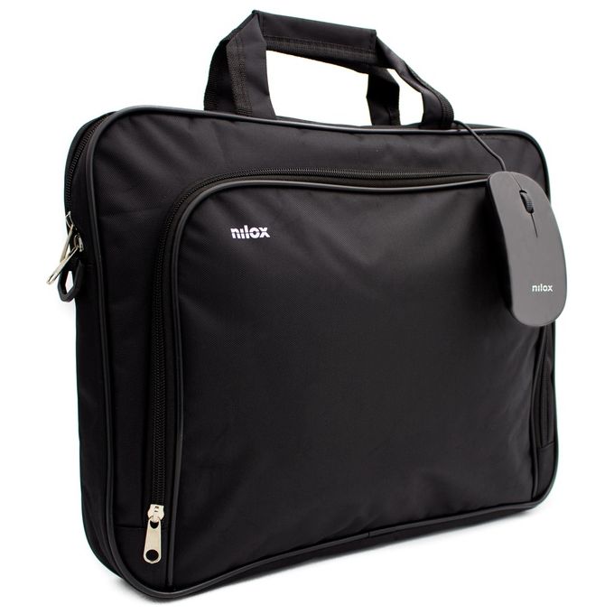 Nilox NXMOS4156BK Notebag 15.6'' Essential con Mouse