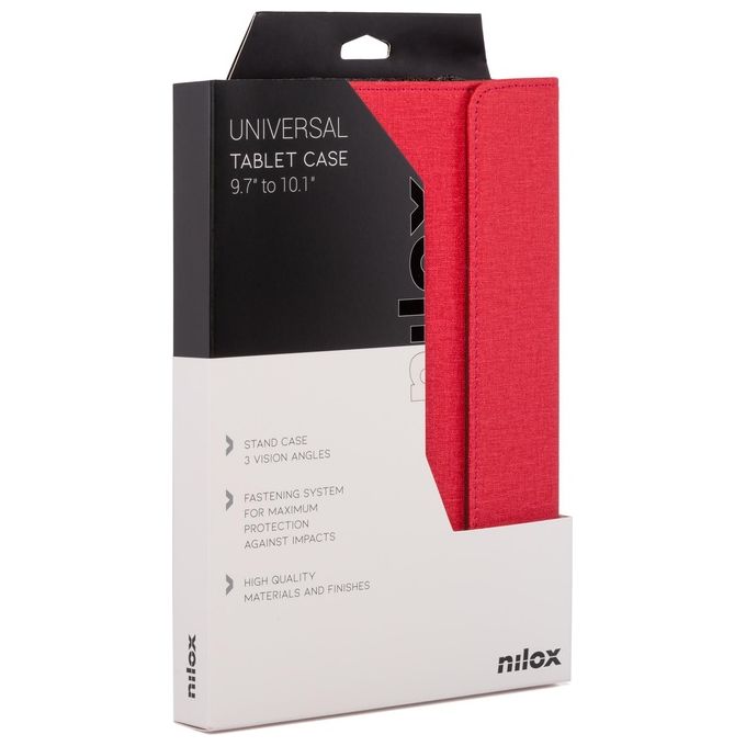 Nilox Custodia per Tablet 10.5'' Rossa