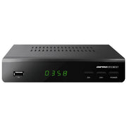 Diprogress DPT203HD Decoder Digitale Terrestre DVB-T2 HEVC H265 10bit Telecomando Universale 2 in 1 HDMI Scart colore Nero