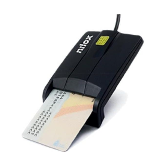 Nilox NXLD001 Lettore Smart Card Nero