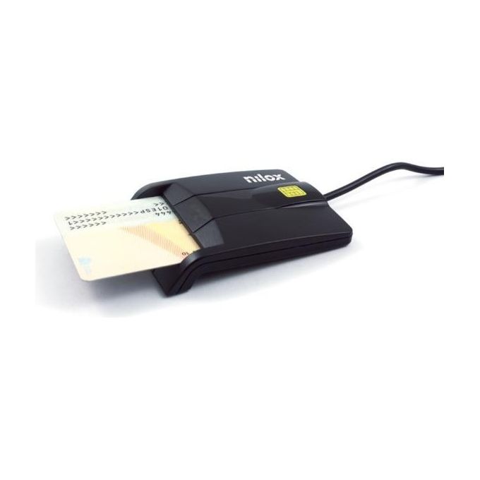Nilox NXLD001 Lettore Smart Card Nero