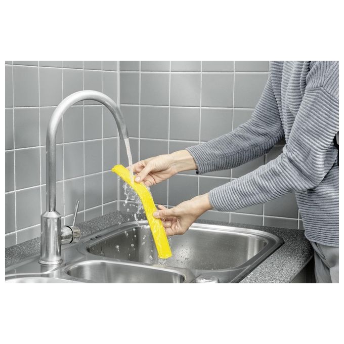 Kärcher WV 6 PLUS Aspiragocce Lavavetri Senza Fili Bocchetta 28 cm Autonomia 100 min Serbatoio 0,15 L colore Bianco