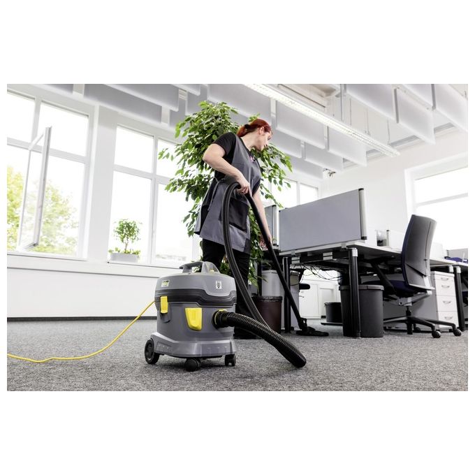 Kärcher 1.527-199.0 T 11-1 Classic Aspirapolvere a Secco HEPA 11 L 850W 61 dB colore Nero Grigio Giallo