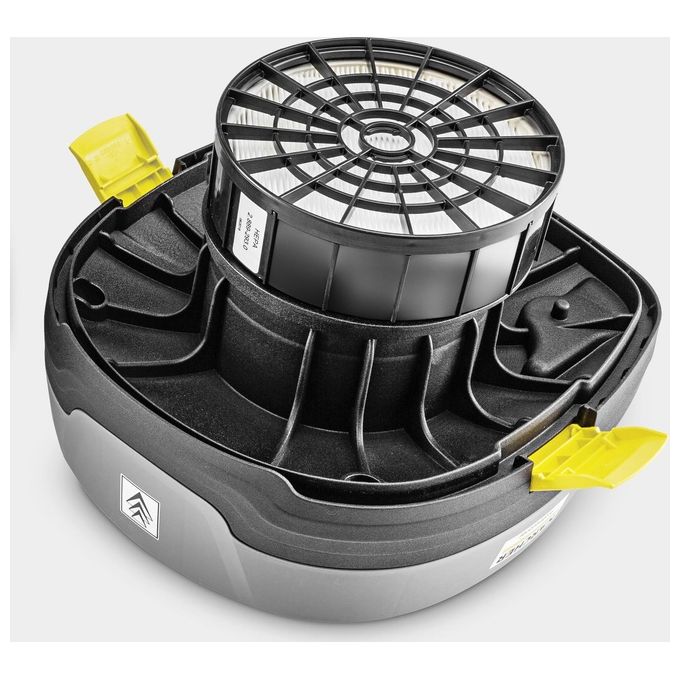 Kärcher 1.527-199.0 T 11-1 Classic Aspirapolvere a Secco HEPA 11 L 850W 61 dB colore Nero Grigio Giallo